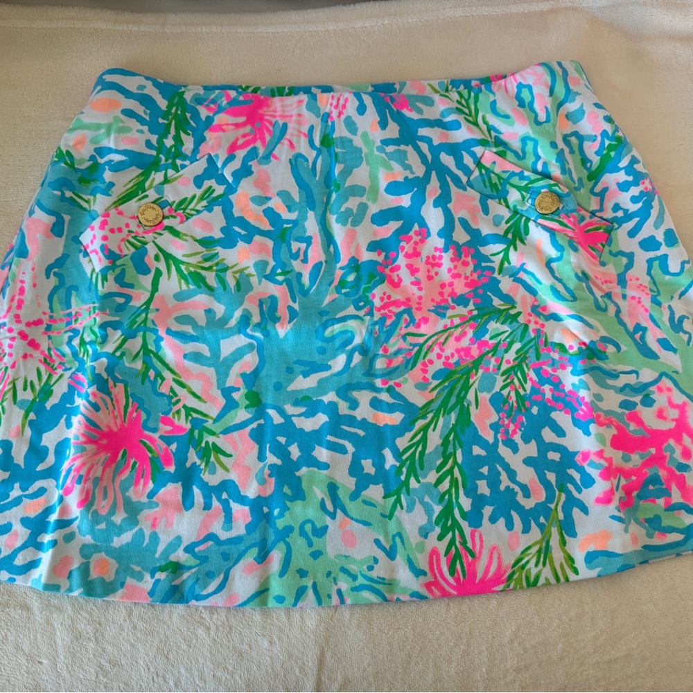 Lilly Pulitzer Madison Skort ~ Coral Bay